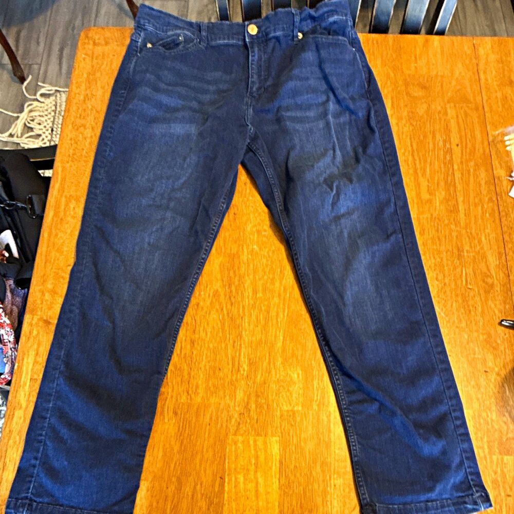 Mugsy Fultons Men’s Jeans 38x30 Dark Wash Blue Stretch Denim FLX3NFU
